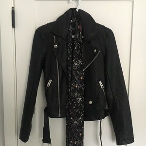 American Eagle faux leather jacket
